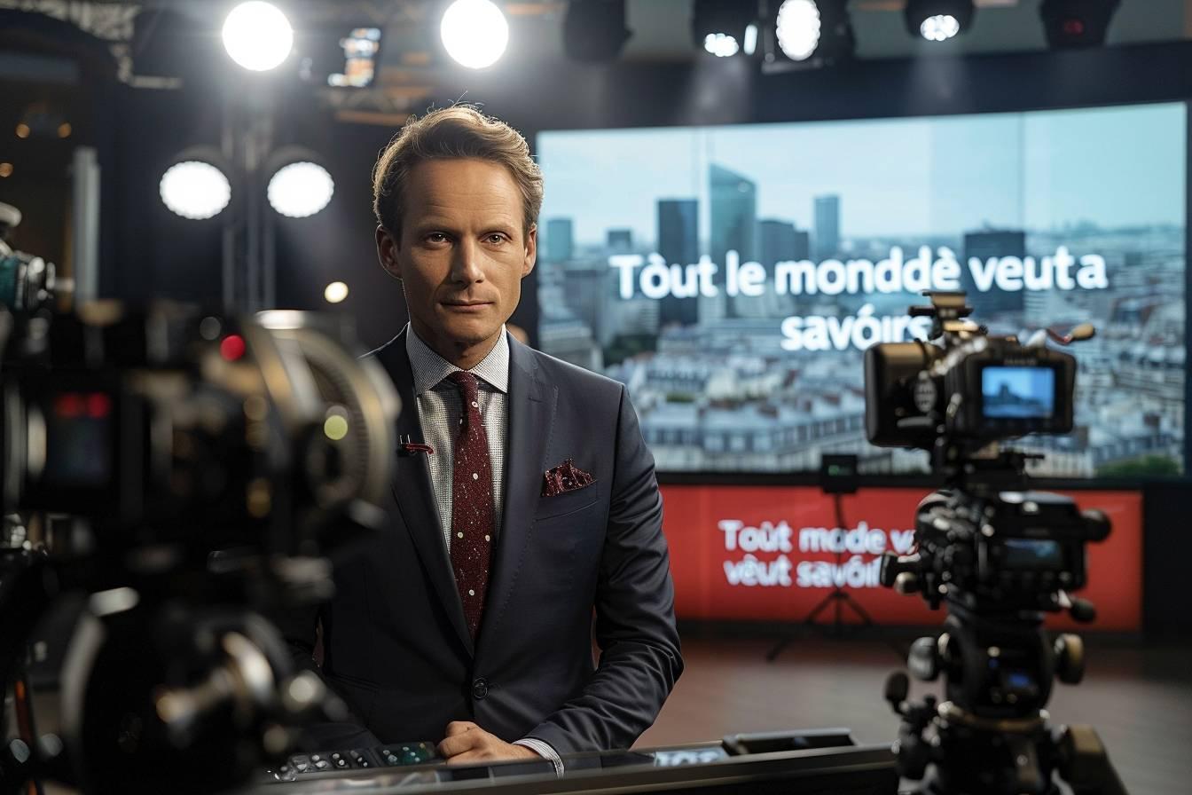 Benjamin Duhamel : journaliste politique et présentateur de télévision français
