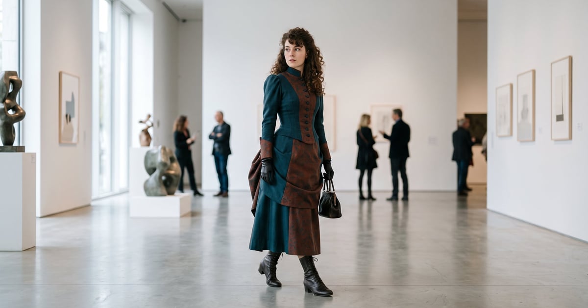 Look femme années 80 avec veste à épaulettes, jean taille haute et accessoires colorés iconiques