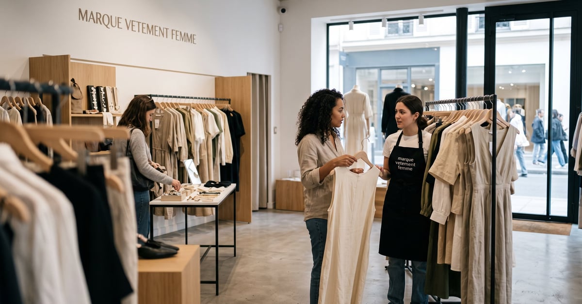 Marque de vêtement femme : créer et protéger son identité de mode féminine