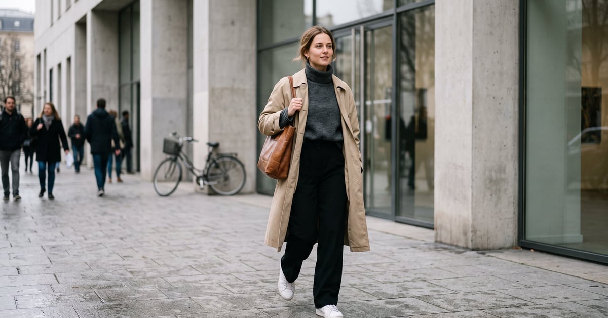 Style vestimentaire femme élégant et moderne — tenue quotidienne soignée pour trouver son style personnel
