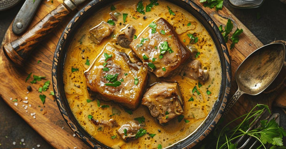 Recette facile joues porc mijotees decouvrez comment cuisiner mets savoureux mou
